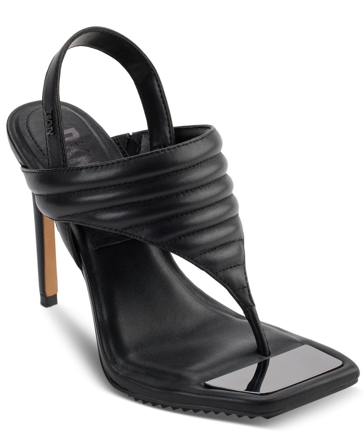 Dkny Womens Ranae Square-Toe Slingback Dress Sandals Product Image