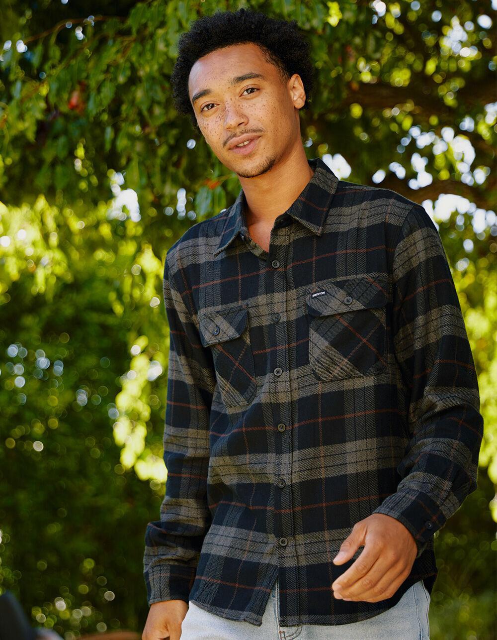 BRIXTON Bowery Mens Flannel Product Image