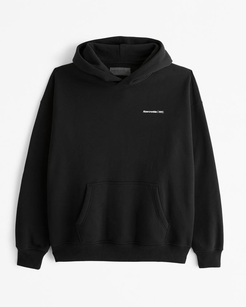 Micro-Logo Popover Hoodie Product Image