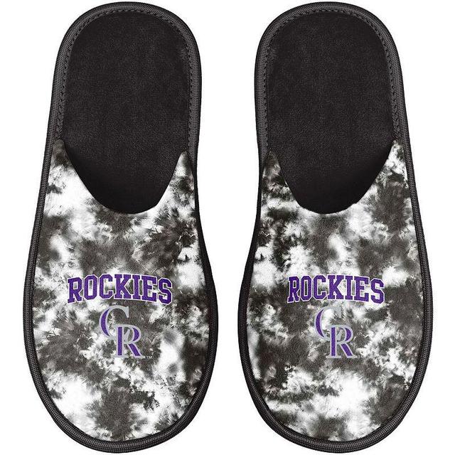 Womens FOCO Colorado Rockies Iconic Logo Scuff Slippers Product Image