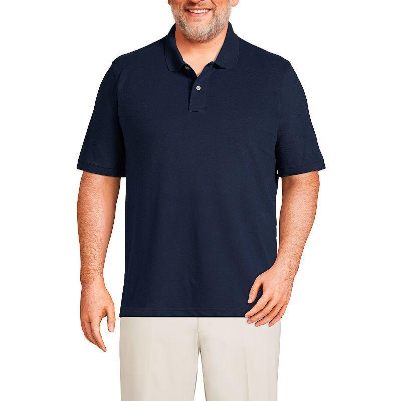 Lands End Mens Big and Tall Short Sleeve Comfort-First Mesh Polo Shirt Product Image