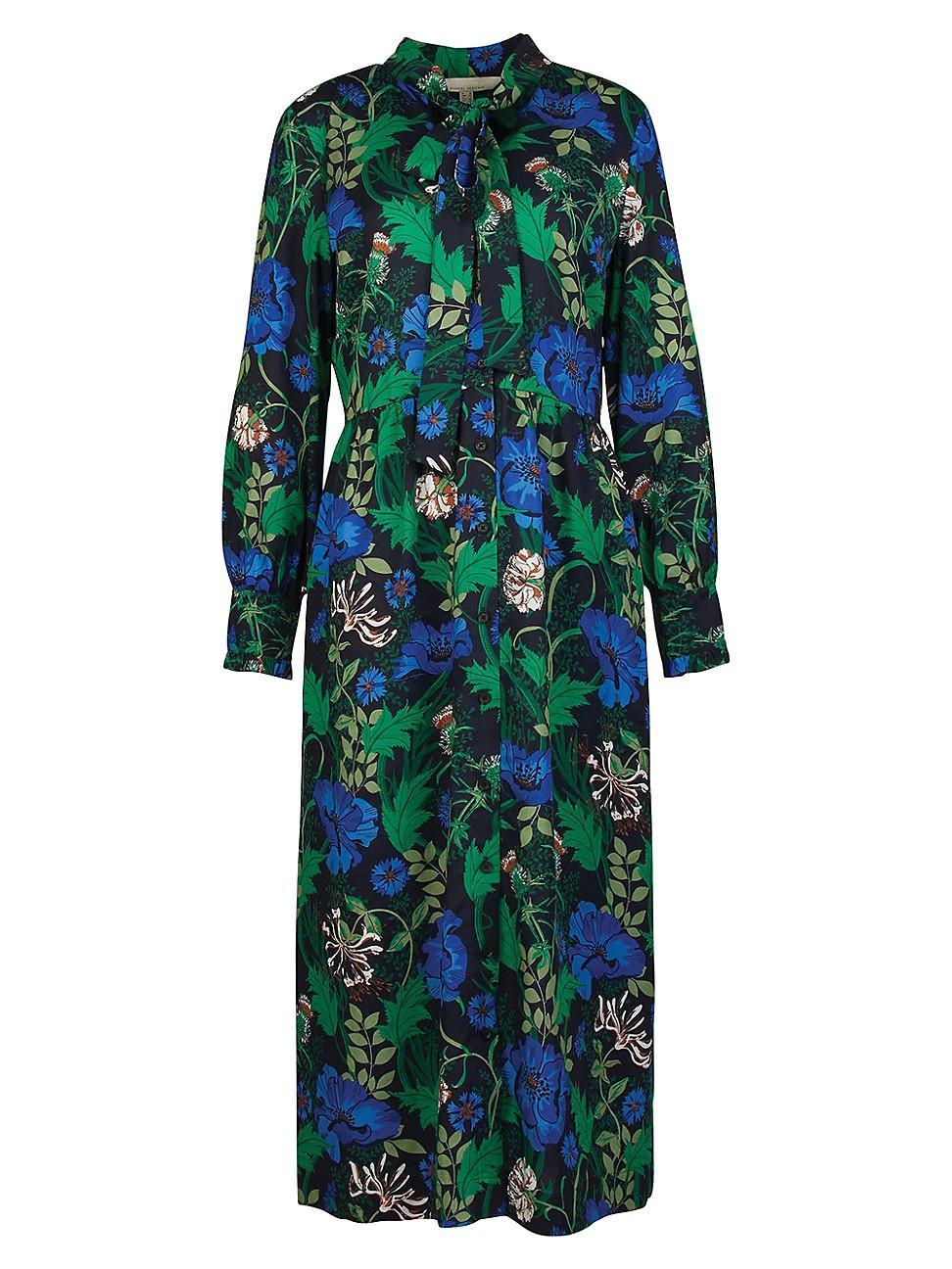 Barbour Alexandria Floral Long Sleeve Dress Product Image