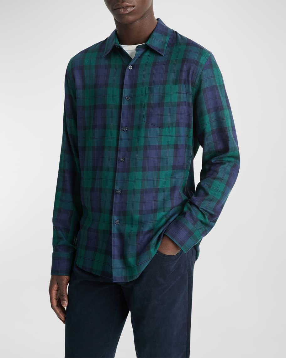 Men's Castaic Plaid Sport Shirt Product Image