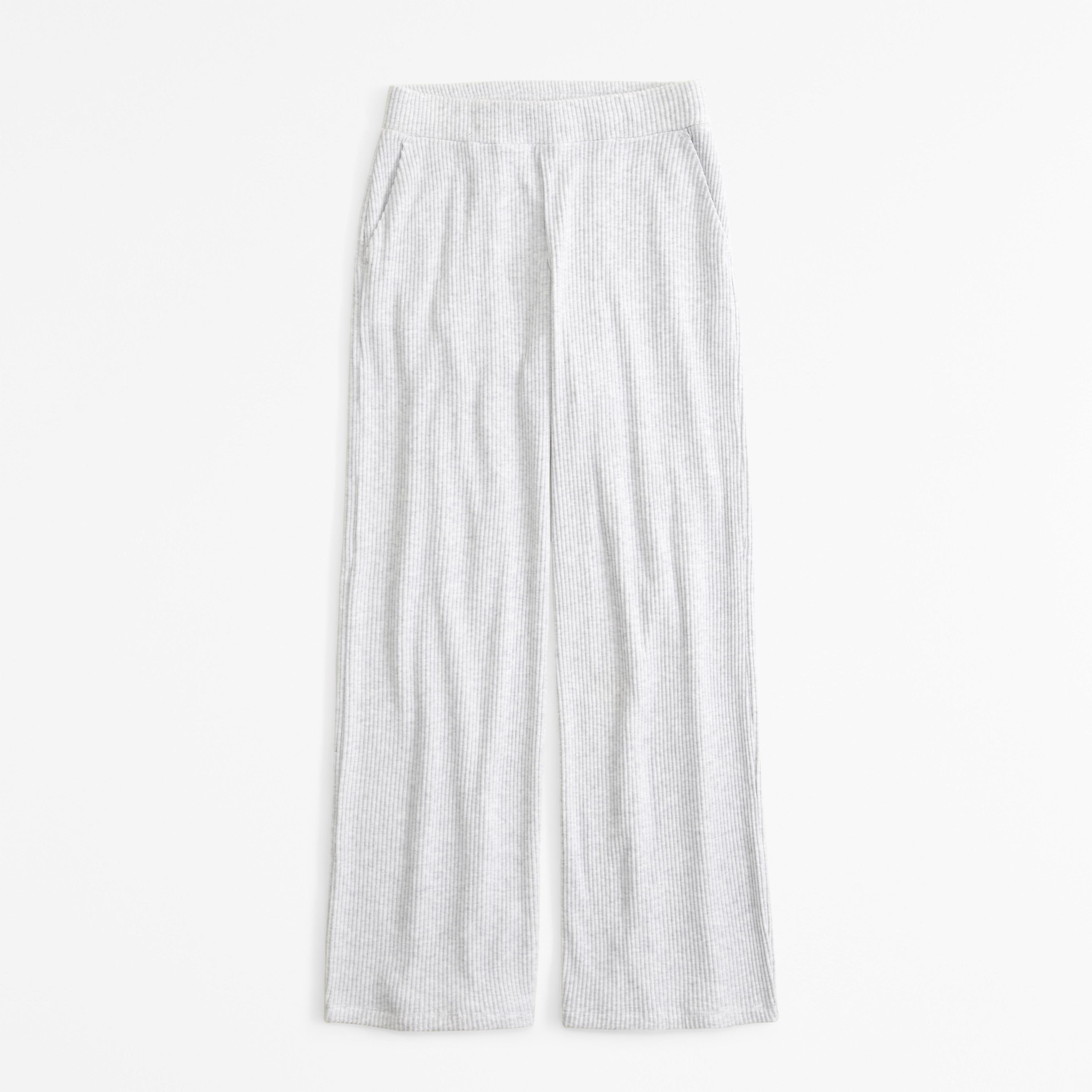 Brushed Rib Wide Leg Sweatpant Product Image