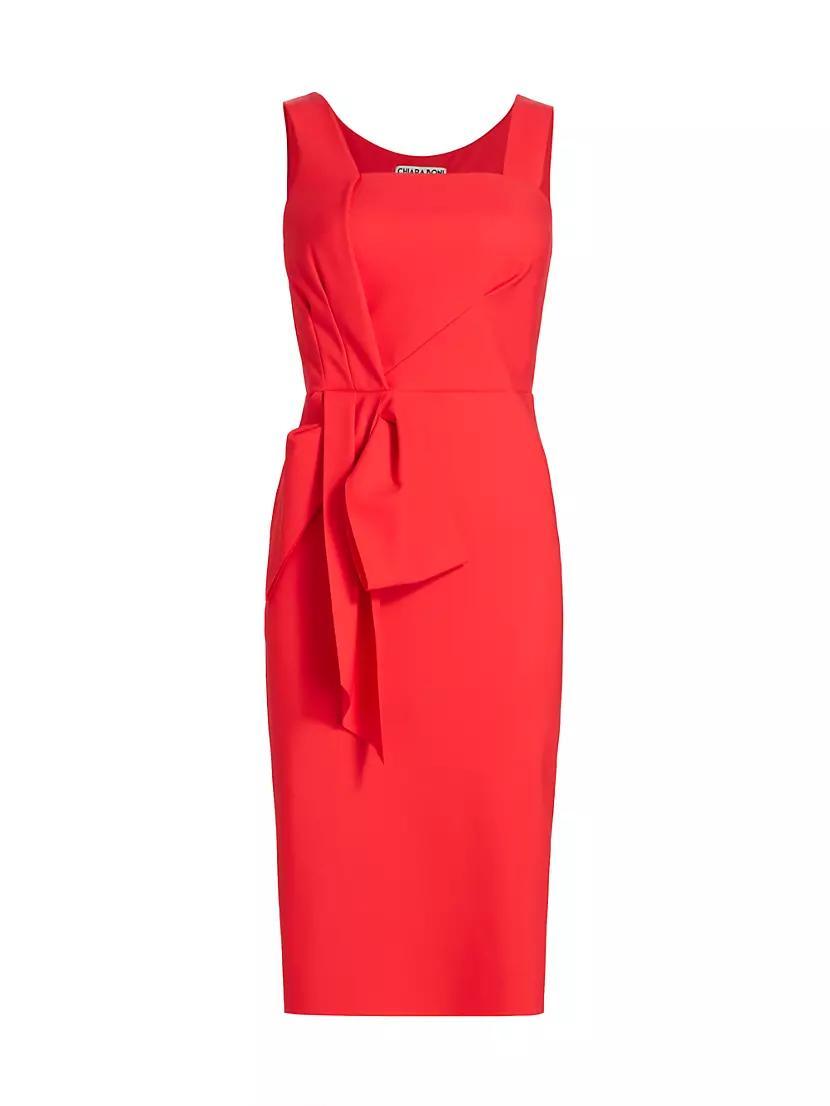 Zinon Sje Draped Bow Cocktail Dress product image