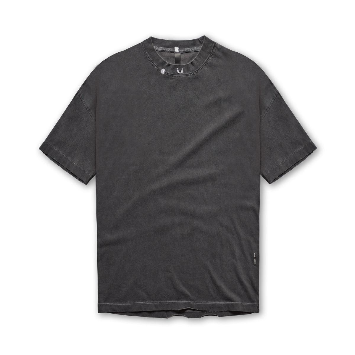 0797. Tech Essential™ Relaxed Tee - Space Grey/White "OTWR" Product Image