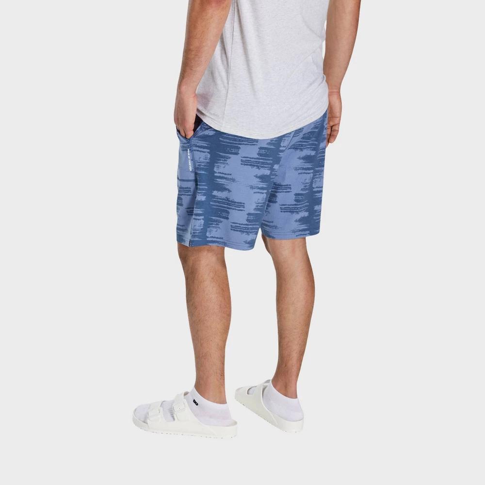 Pair of Thieves Mens Abstract Print Super Soft Lounge Pull-On-Shorts - Blue Product Image