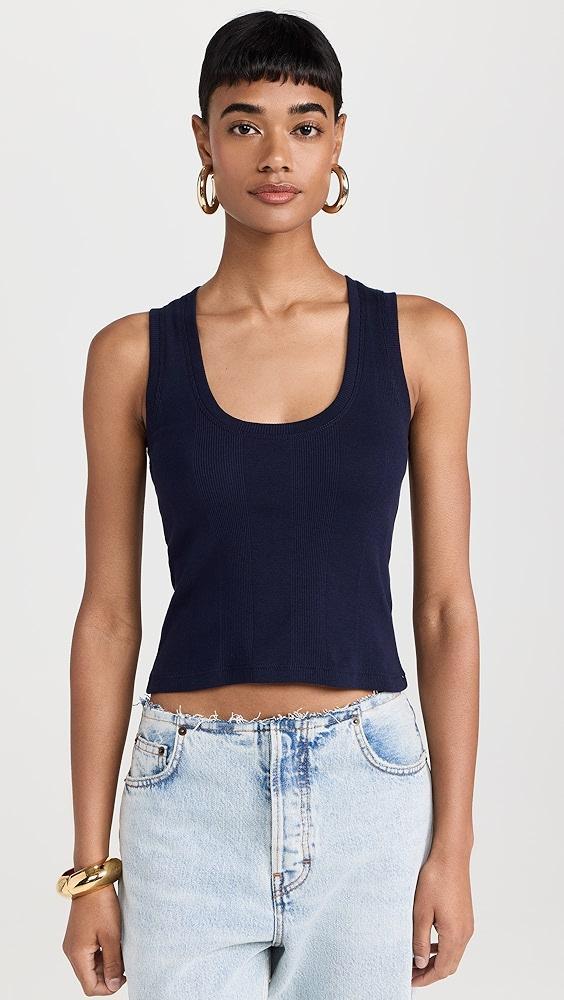 Goldie Cotton Rib Crop Tank | Shopbop Product Image