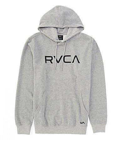 RVCA Big RVCA Long Sleeve Fleece Hoodie Product Image