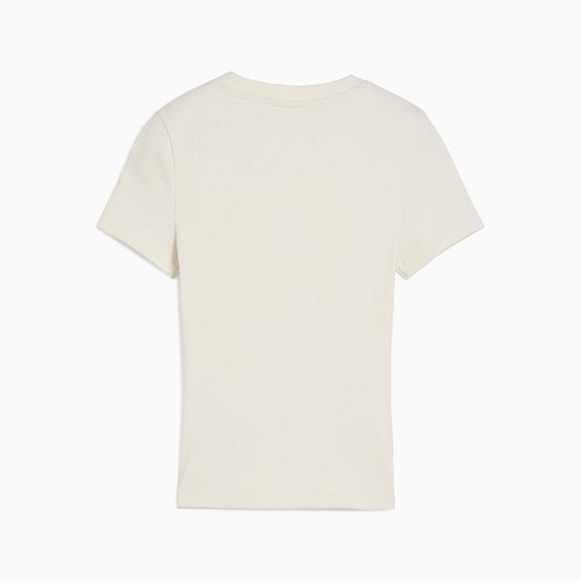 CLASSICS Ribbed Slim Tee Women Product Image