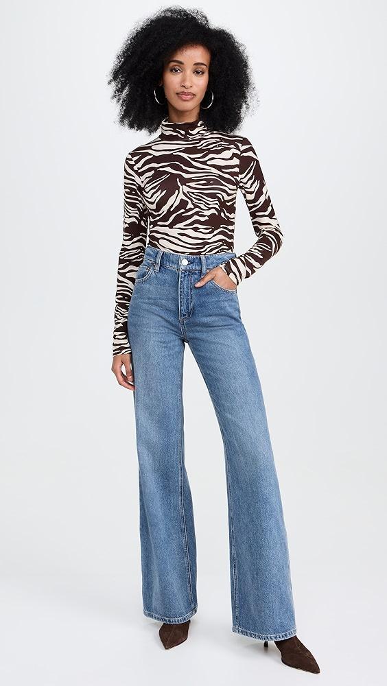 alice + olivia Weezy Full Length Jeans | Shopbop Product Image