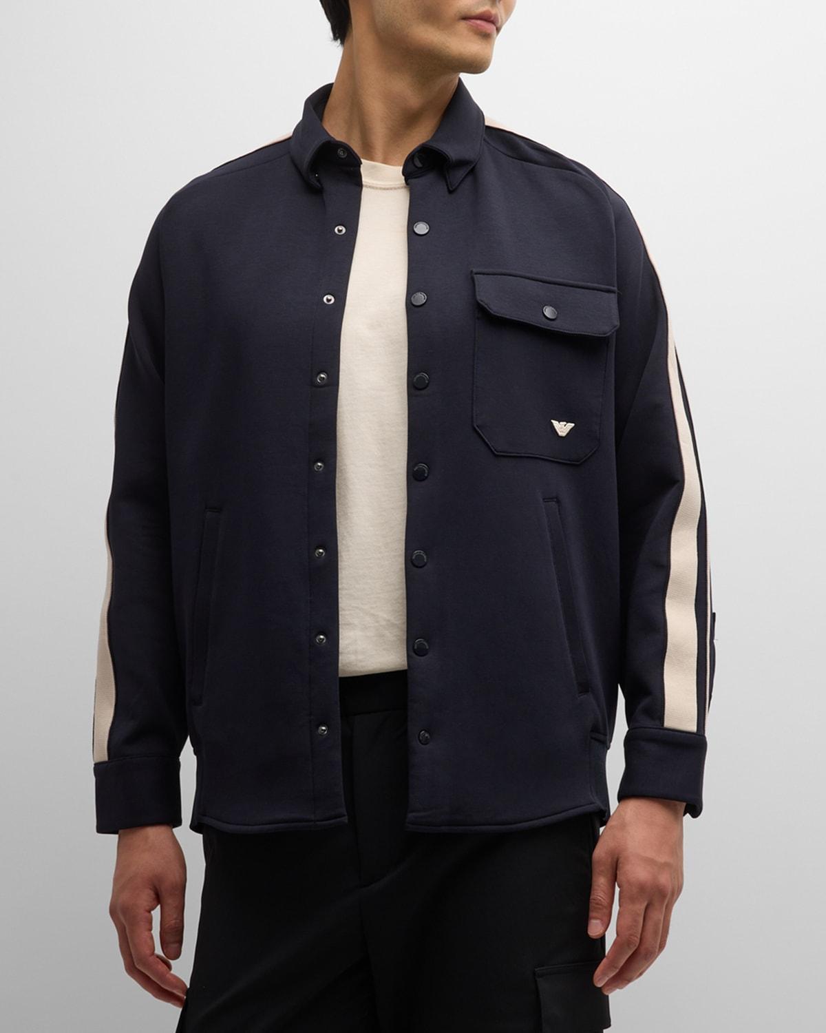 Mens Snap-Front Overshirt Product Image