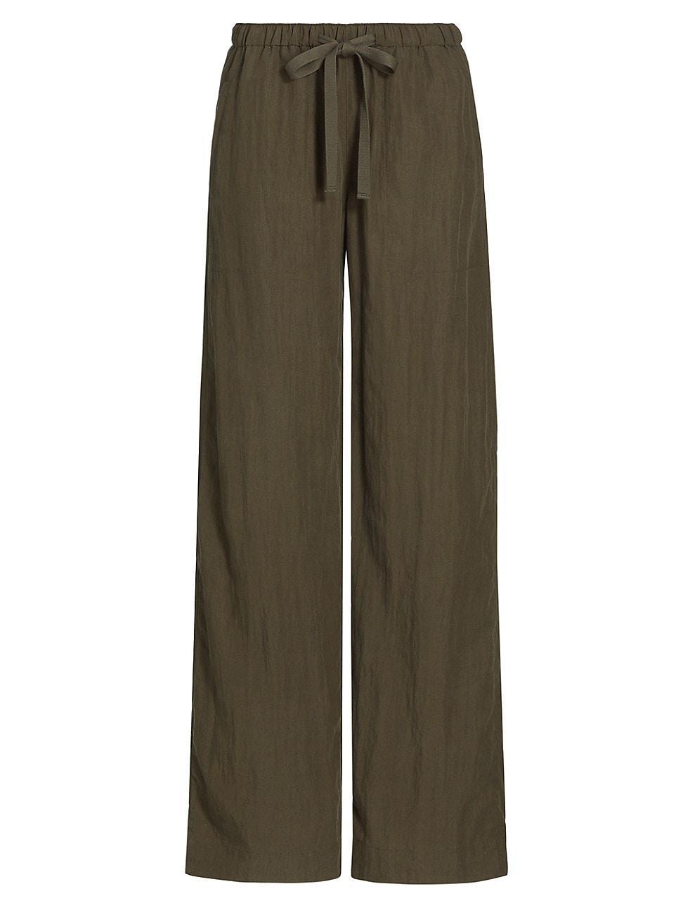 Womens Utility High-Rise Drawstring Pants Product Image