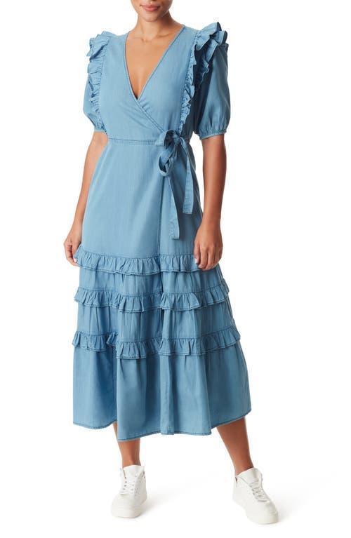 Sam Edelman Ophelia Ruffle Wrap Dress Product Image