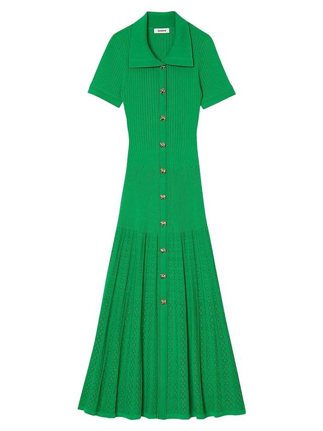 Womens Knit Midi Dress Product Image