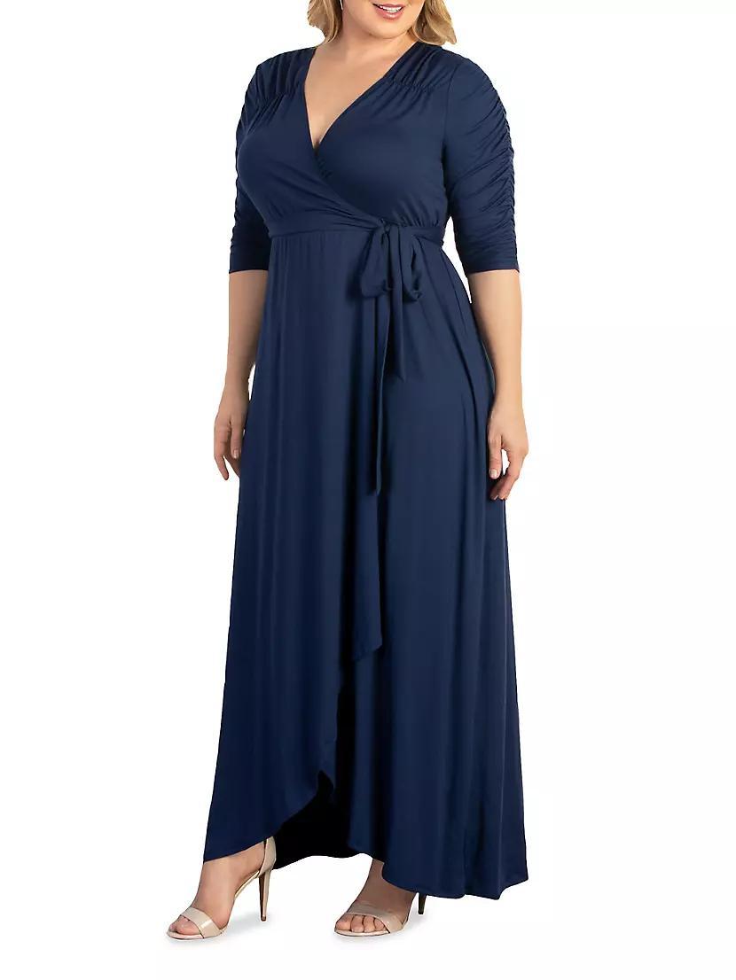 Meadow Dream Wrap Maxi Dress Product Image