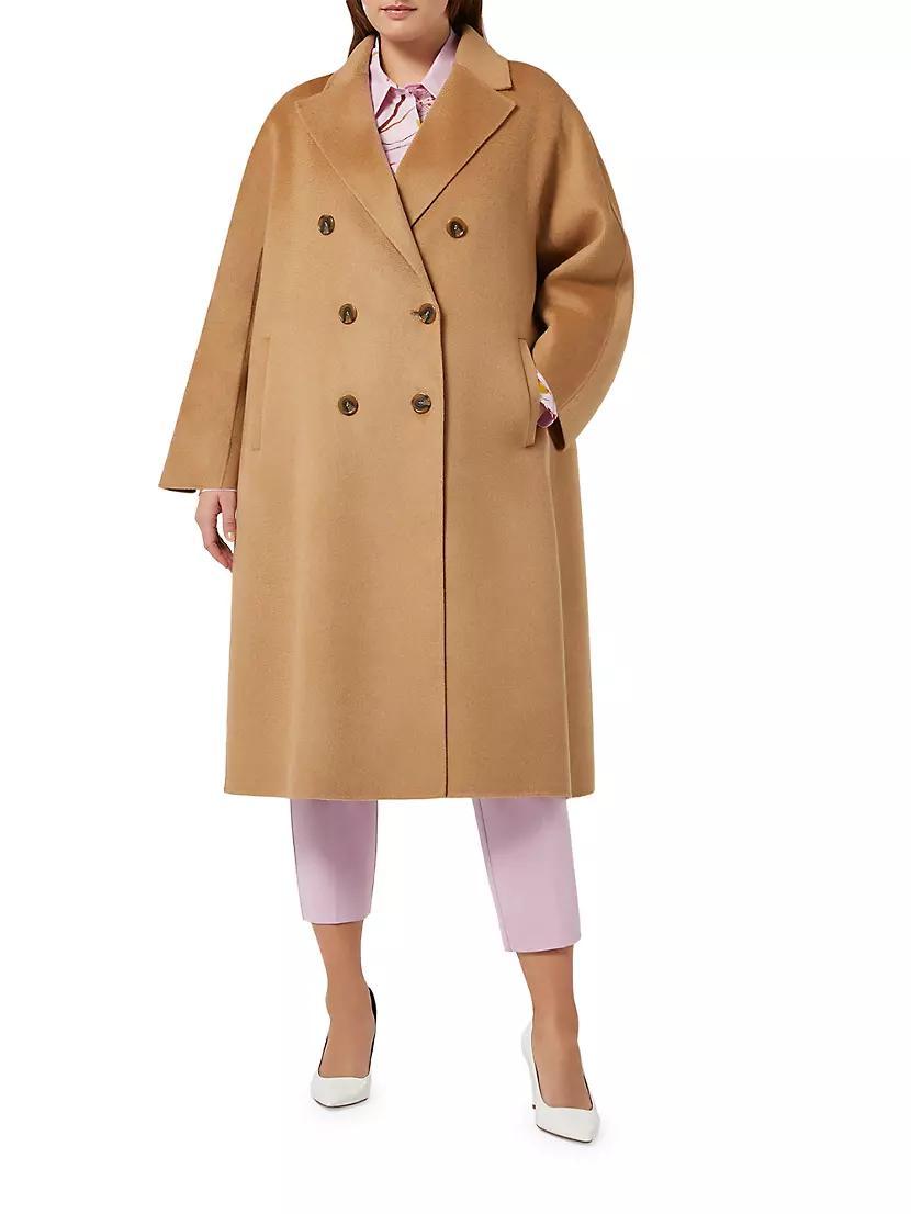 Bratto Belted Angora-Blend Coat Product Image