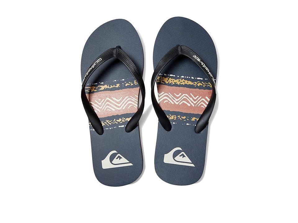 Quiksilver Molokai Art (Grey 1) Men's Sandals Product Image