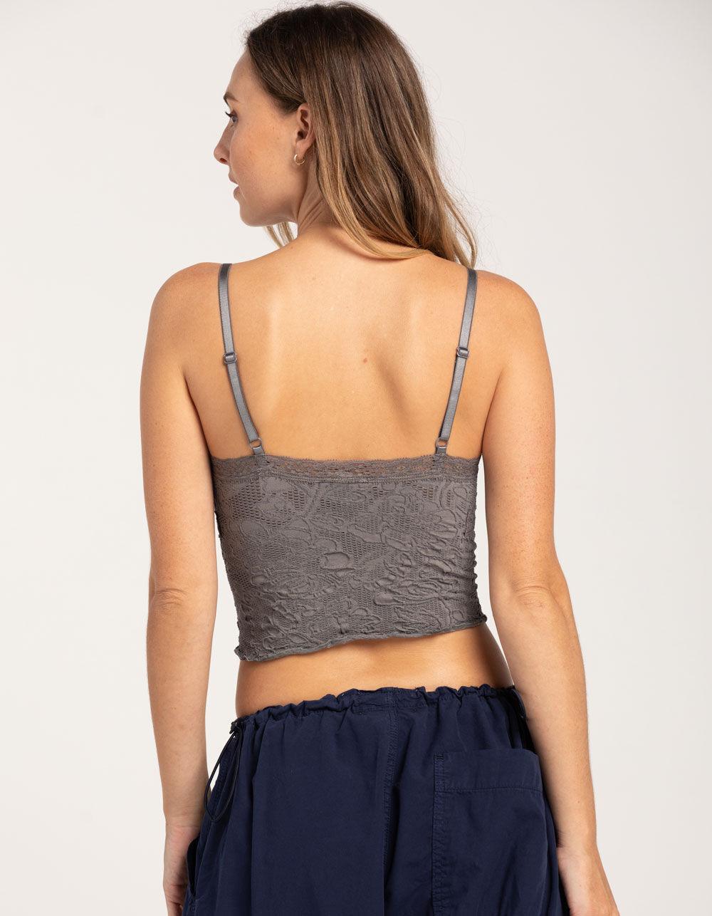 BDG Urban Outfitters Seamless Contrast Cross Womens Lace Cami Product Image