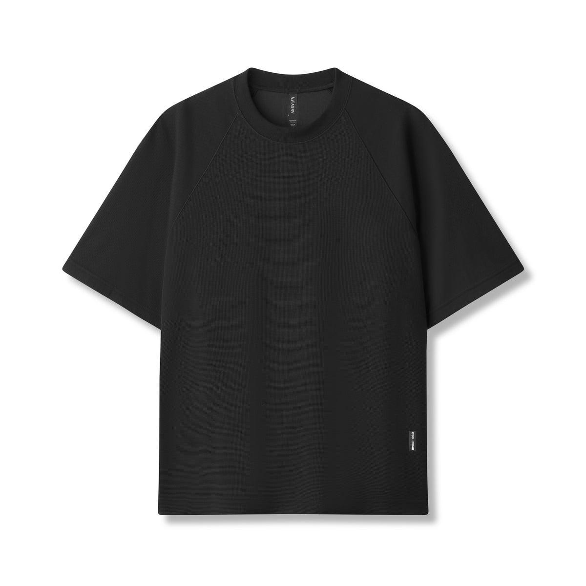 0822. AeroSilver® Oversized Tee - Navy Product Image