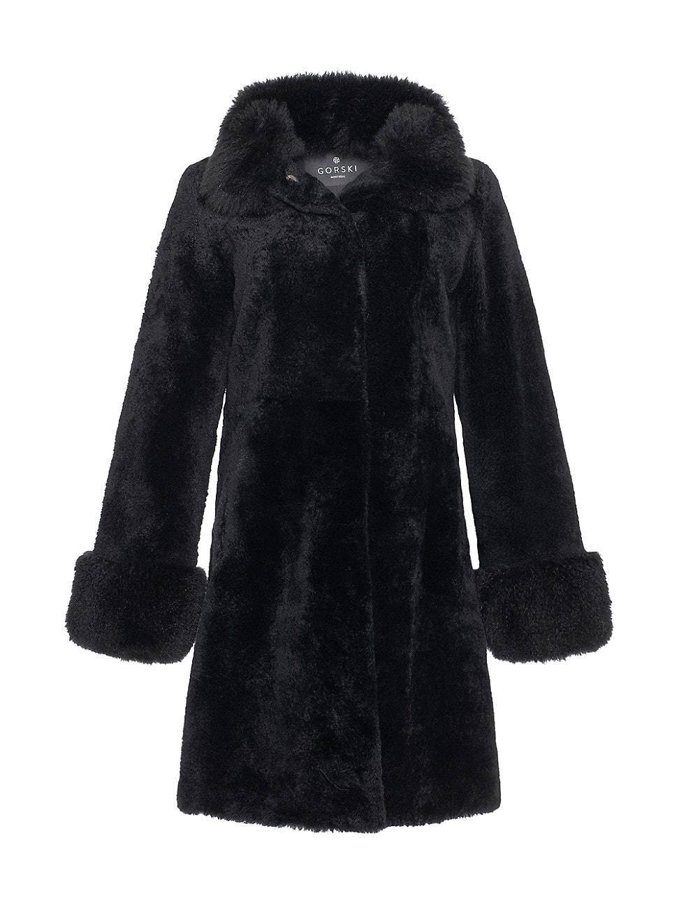 Womens Cashmere Goat Stroller Coat Product Image