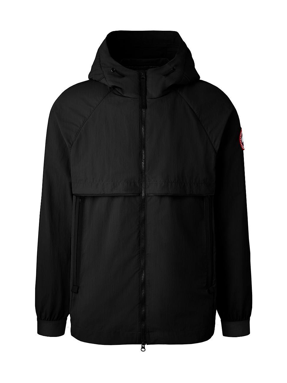 Mens Faber Hooded Windbreaker Jacket Product Image