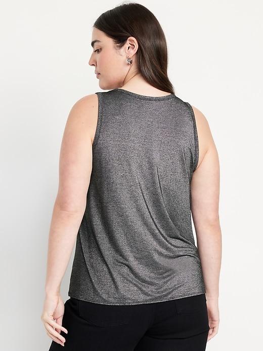 Luxe Sleeveless Shine Top Product Image