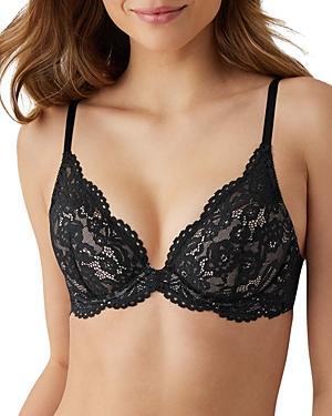 b.temptd by Wacoal Womens Ciao Bella Plunging Contour Lace Bra 953344 Product Image