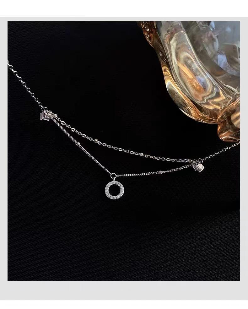 Sterling Silver CZ Anklet Product Image