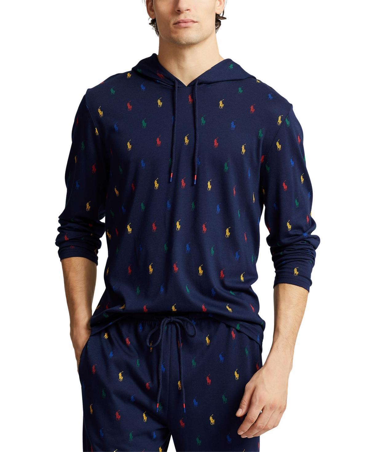 Polo Ralph Lauren Mens Printed Sleep Hoodie Product Image