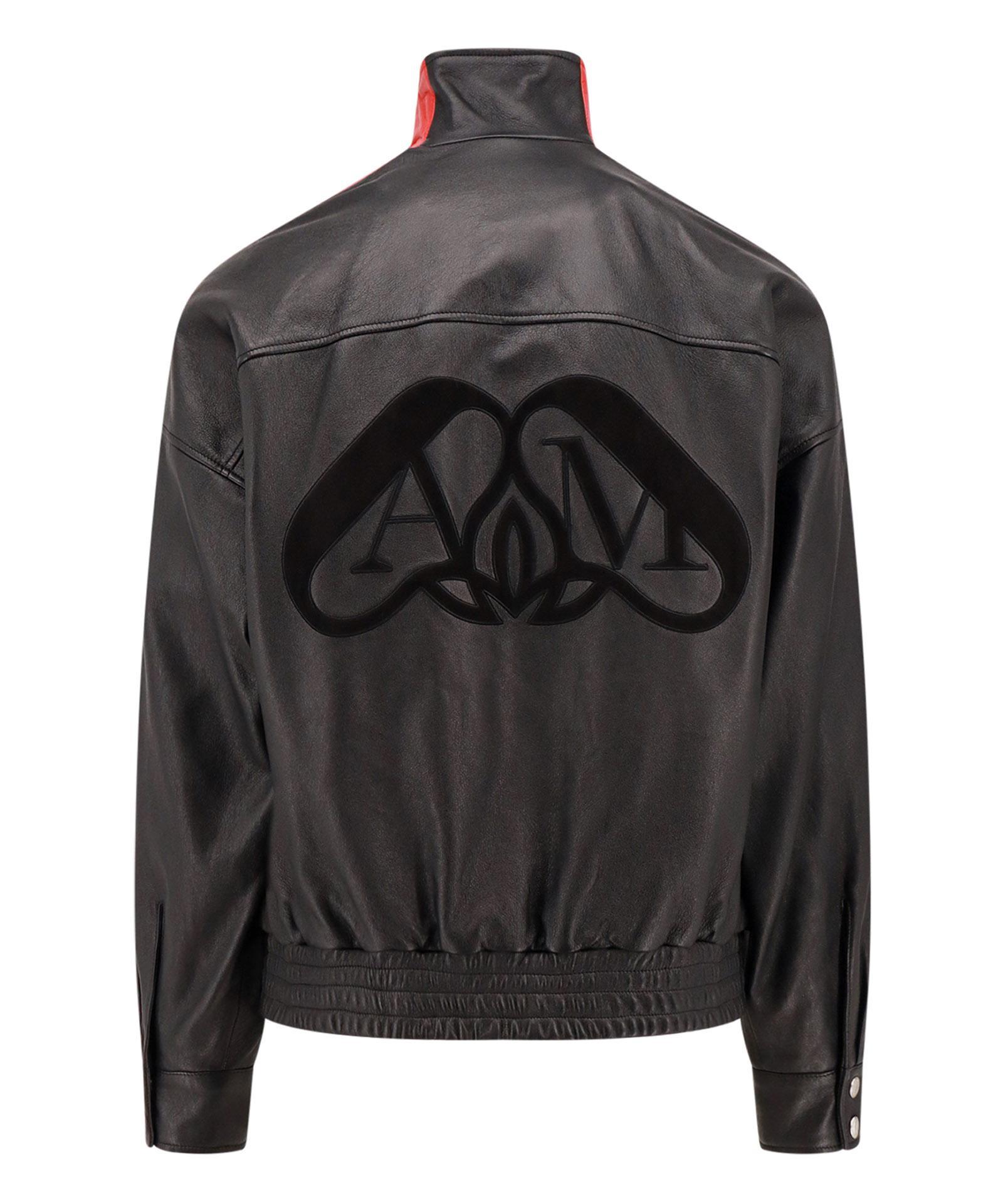 Leather Jackets In Black Product Image