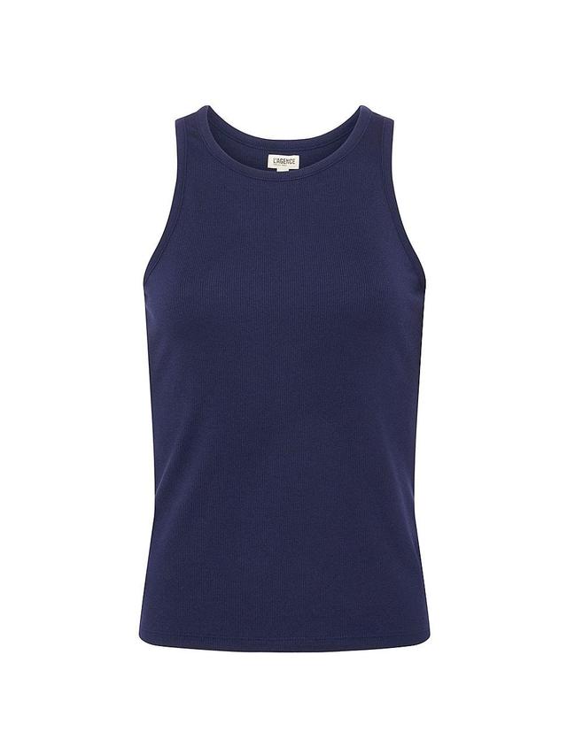 Womens Nia Rib-Knit Tank Top Product Image