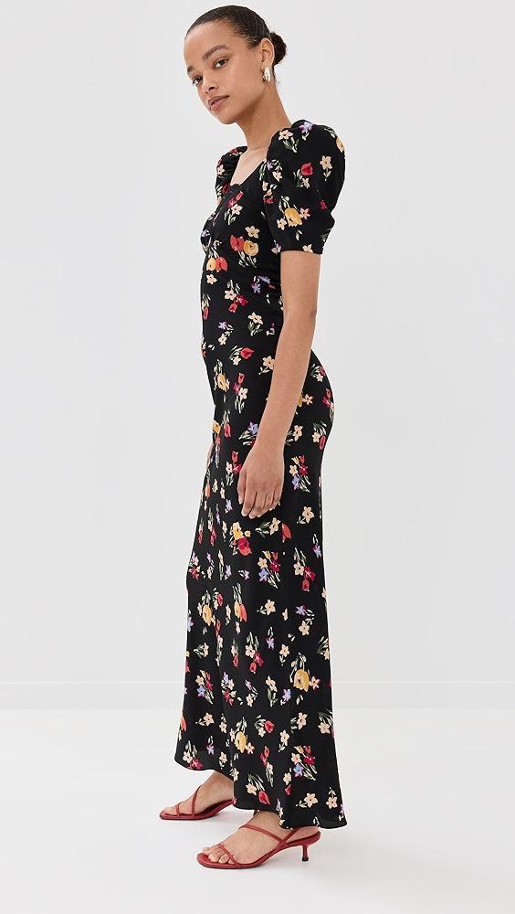 Rodarte Tulip Printed Silk Dress | Shopbop Product Image