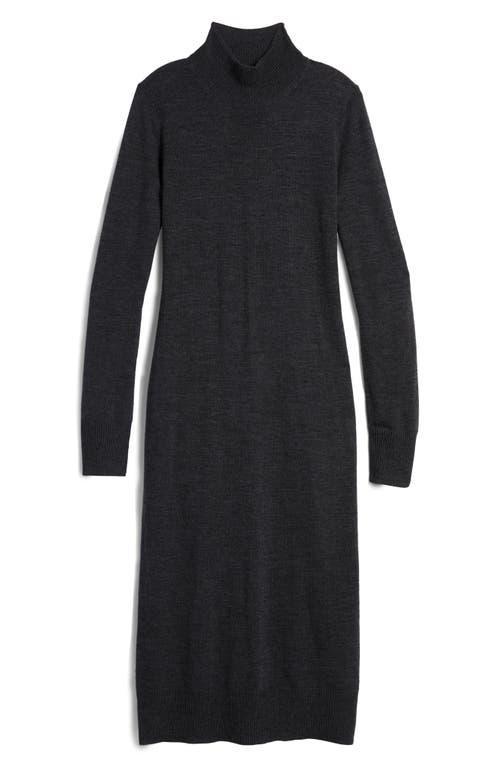 vineyard vines Mock Neck Long Sleeve Merino Wool Sweater Dress Product Image