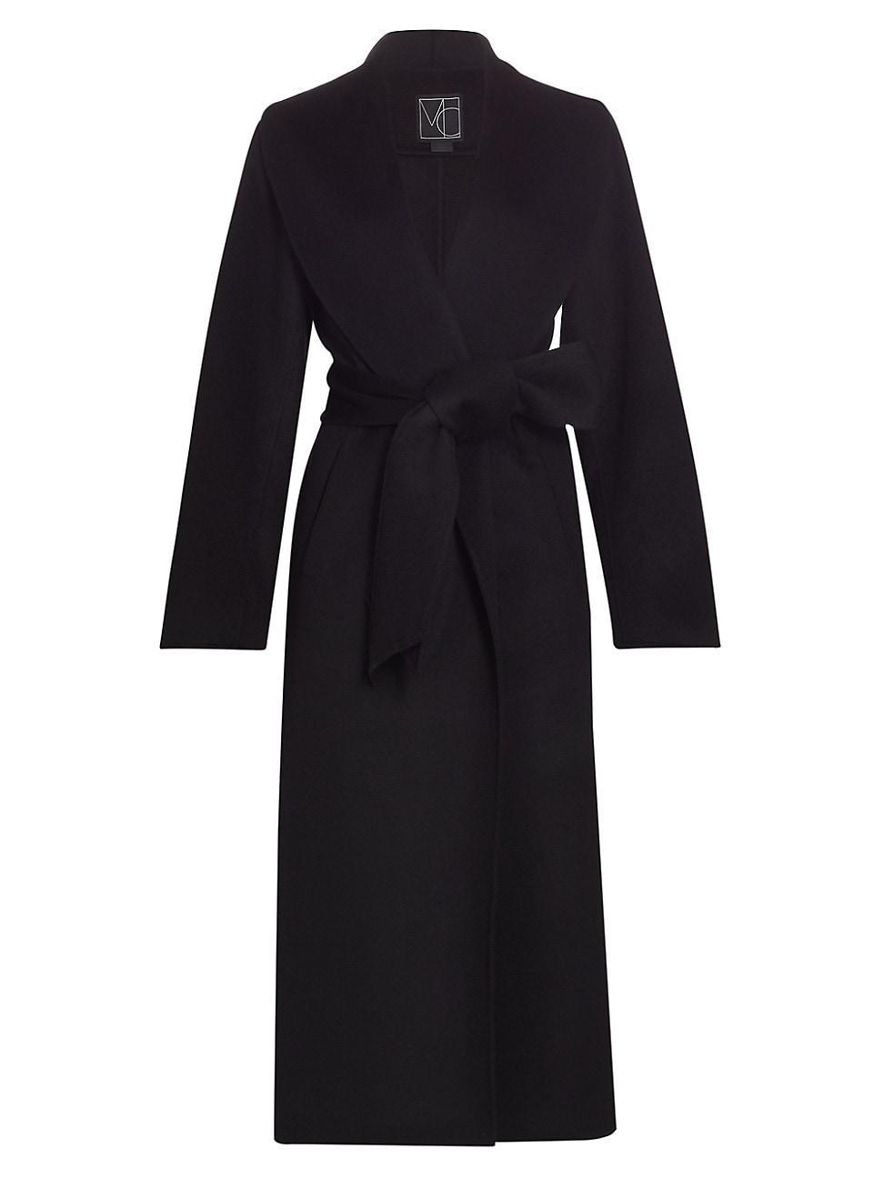 Womens Grace Wrap Double-Face Wool Coat Product Image