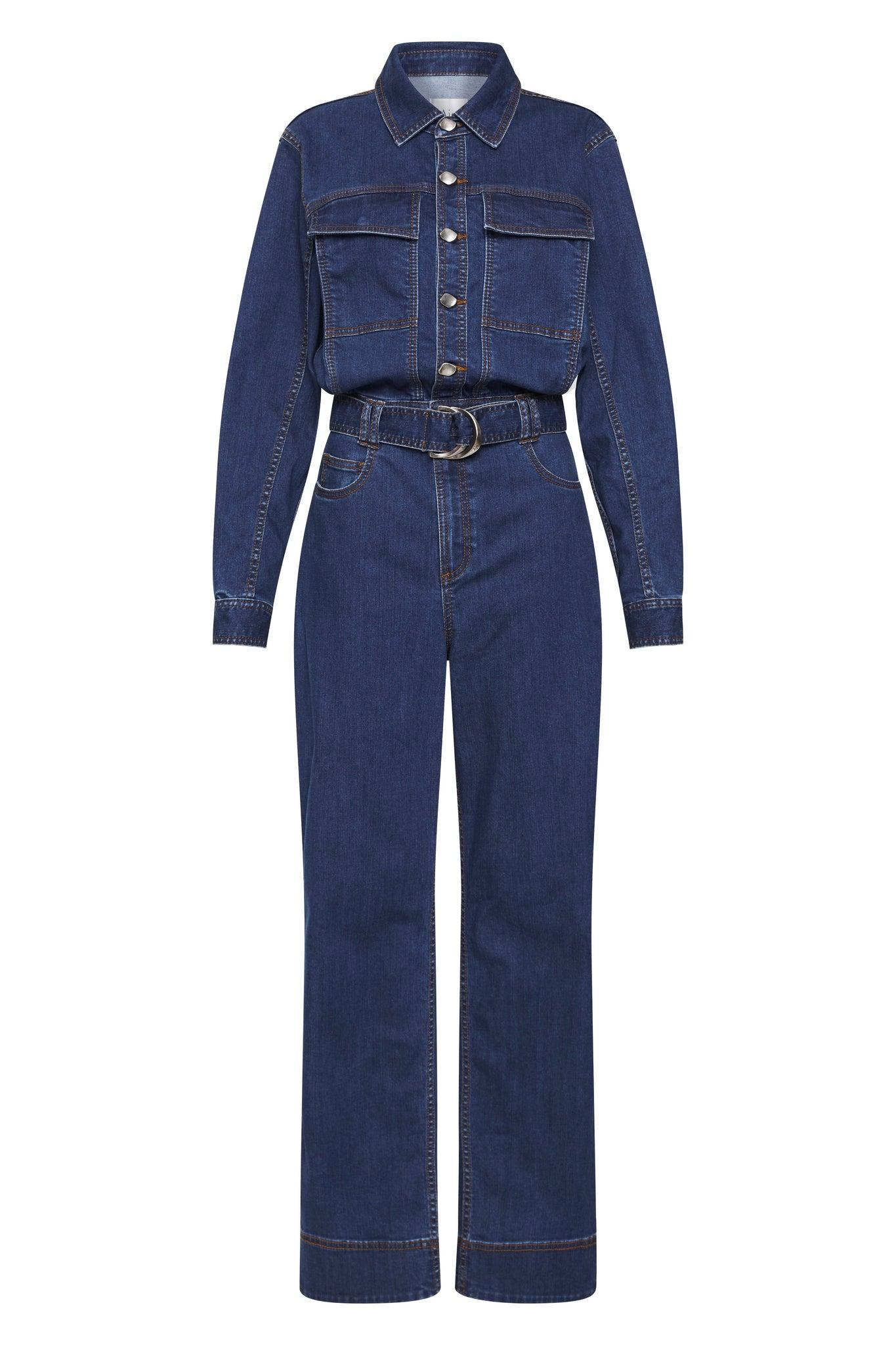 Neo Denim Jumpsuit Product Image