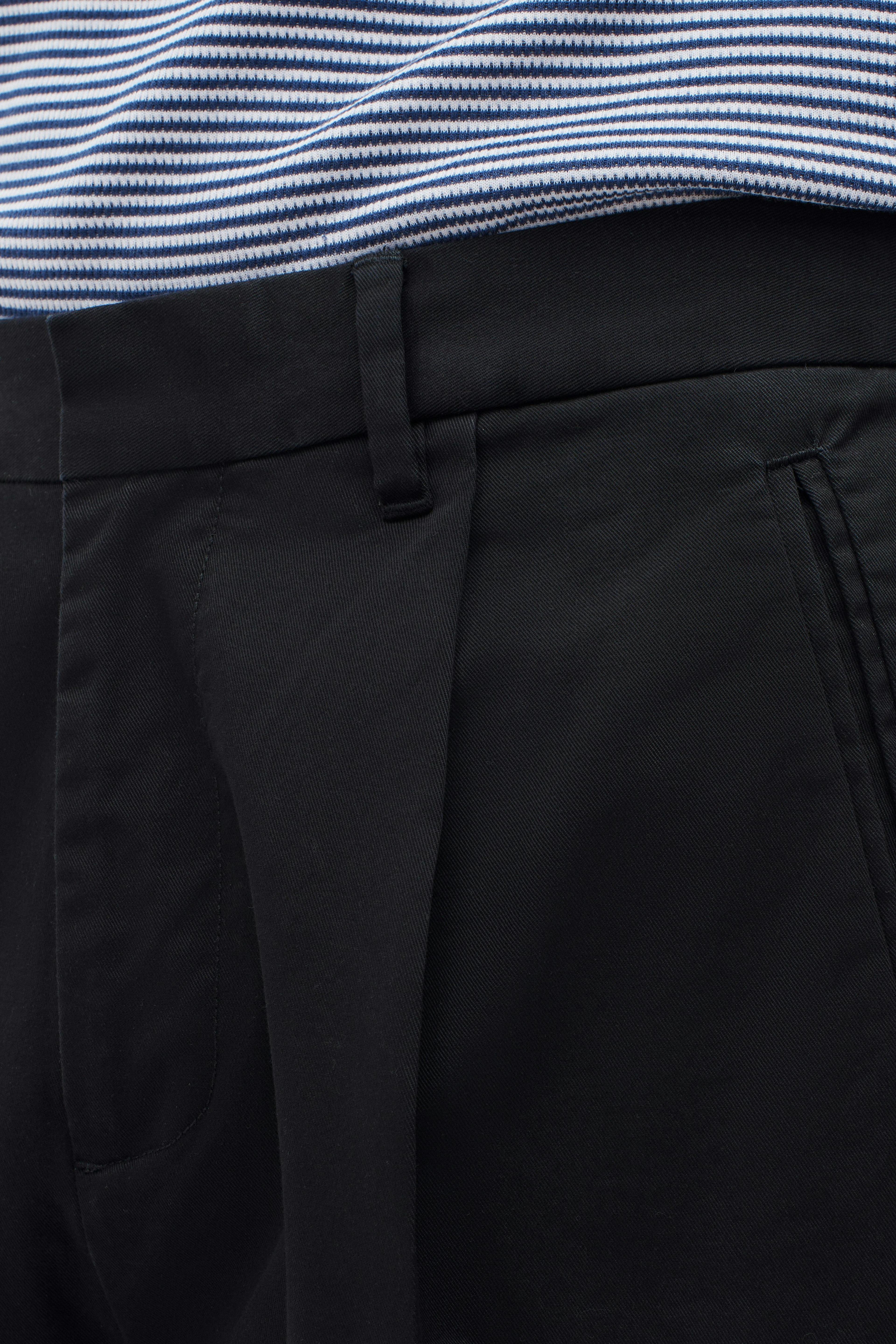 Pleated Stretch Chinos Product Image