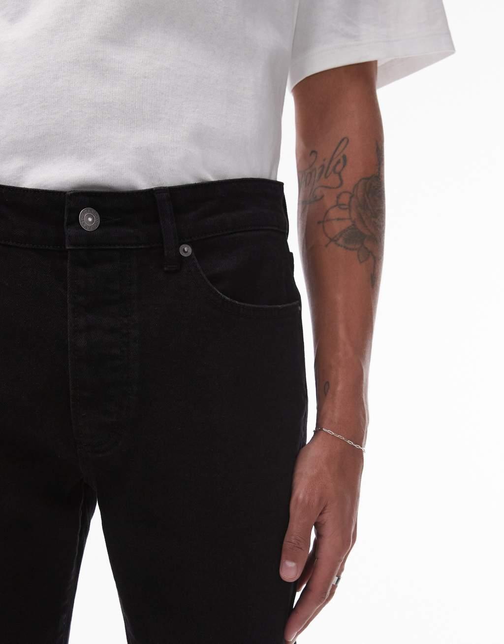 Topman skinny jeans in black Product Image