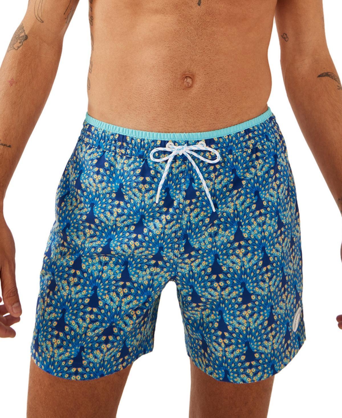 Chubbies Mens The Fan Outs Quick-Dry 5-1/2 Swim Trunks Product Image