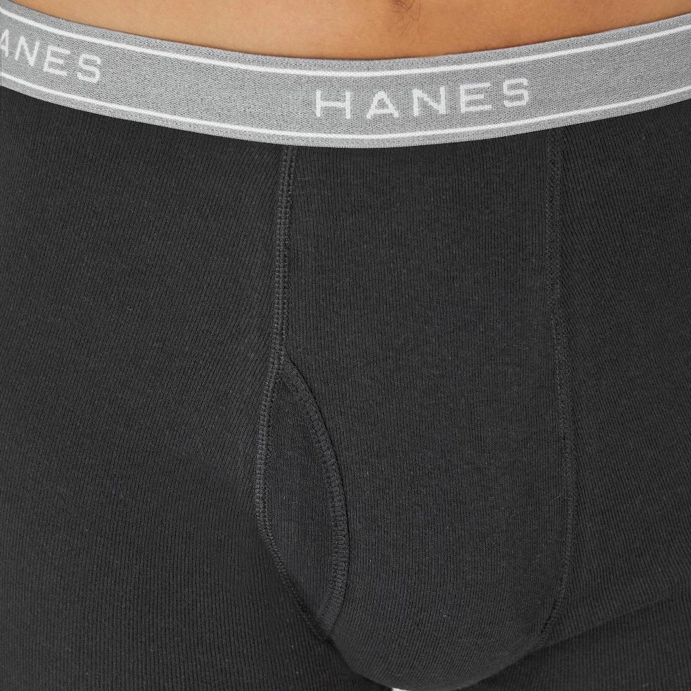 Hanes Men's Boxer Briefs 4pk - Black/Gray XXL Product Image