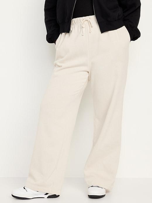 Extra High-Waisted SoComfy Wide-Leg Sweatpants Product Image