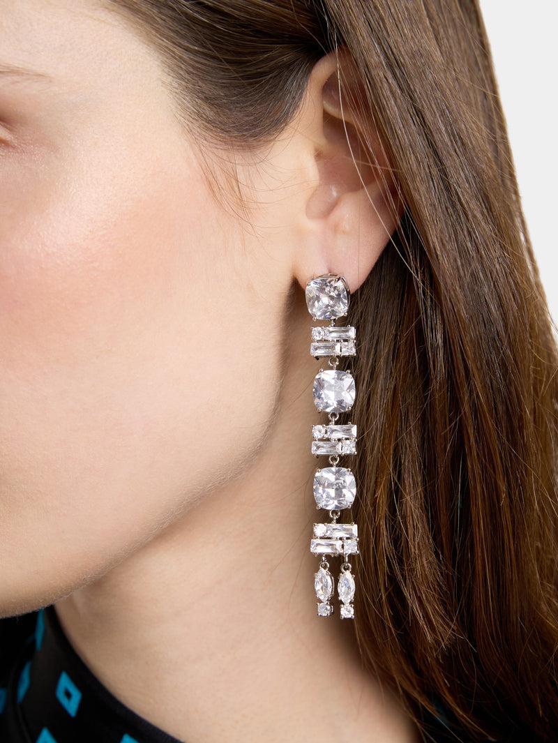 LONG STRASS EARRINGS Product Image