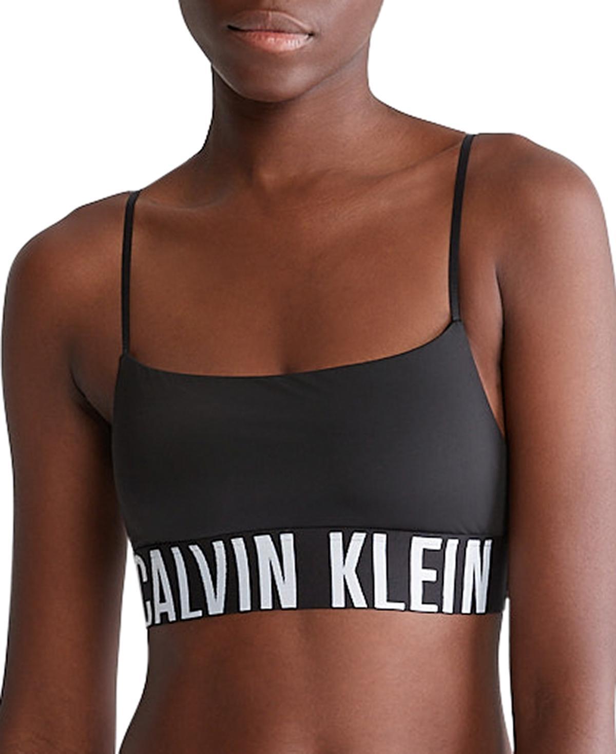 Calvin Klein Womens Intense Power Micro Unlined Bralette QF7631 Product Image