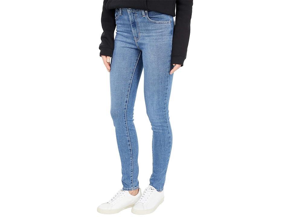 Levi's(r) Womens 721 High Rise Skinny (Lapis Air) Women's Jeans Product Image