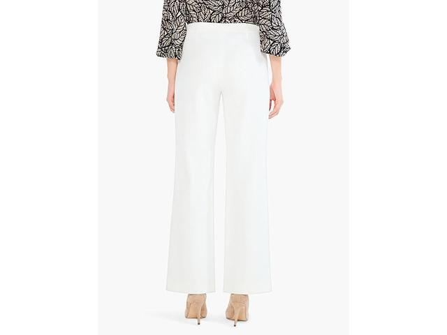 NIC+ZOE Work It Wide-Leg Trousers (Cream) Women's Casual Pants Product Image