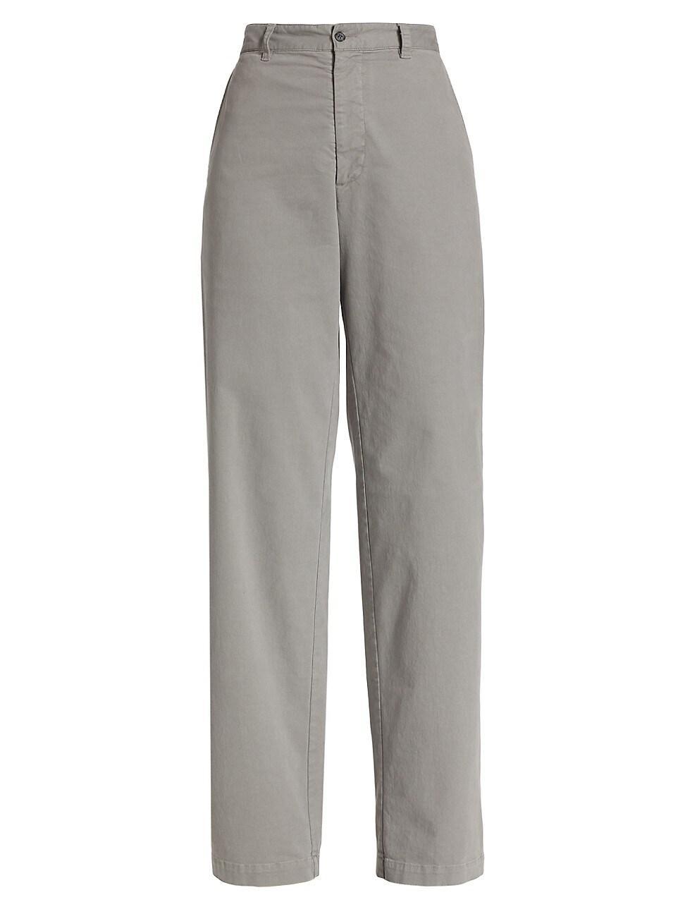 Womens Eliot Wide-Leg Chino Pants Product Image