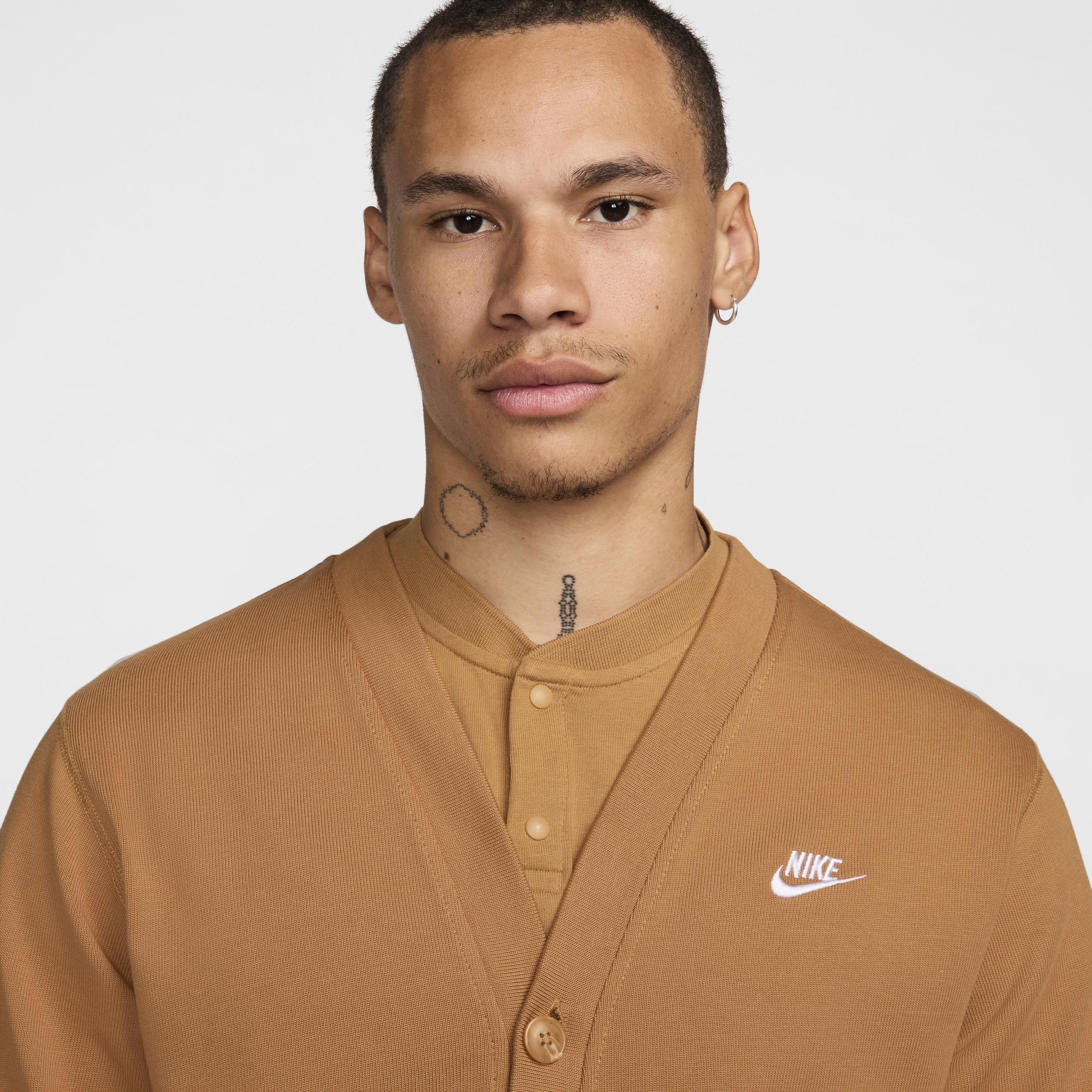 Nike Men's Club Knit Fairway Cardigan Product Image