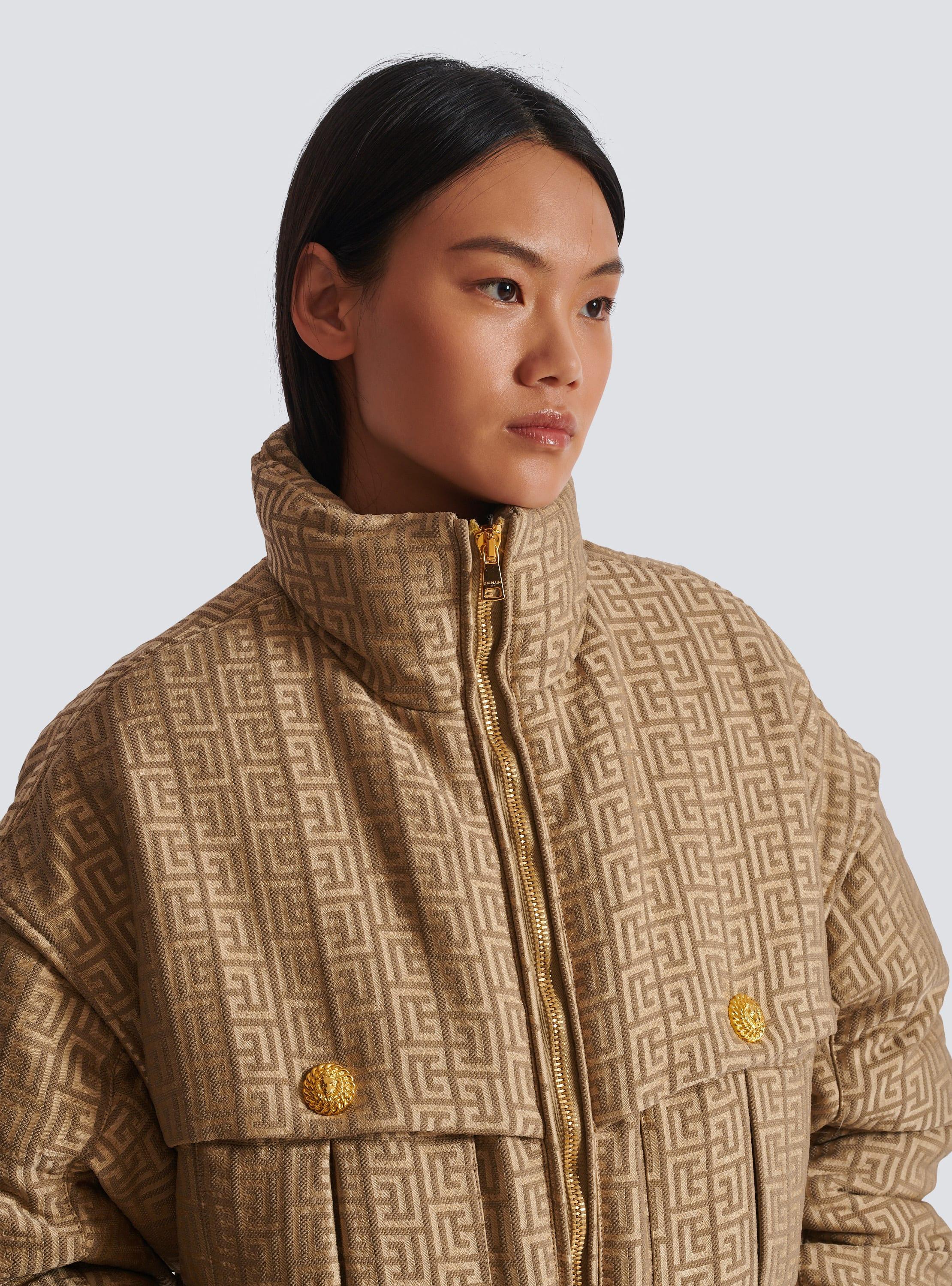 PB Labyrinth cropped jacquard bomber Product Image