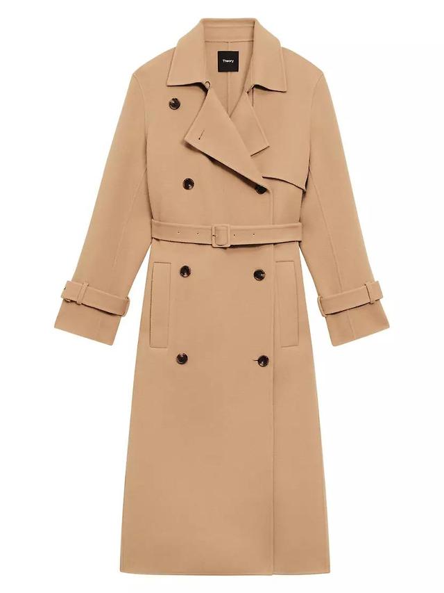 Wool & Cashmere Trench Coat Product Image