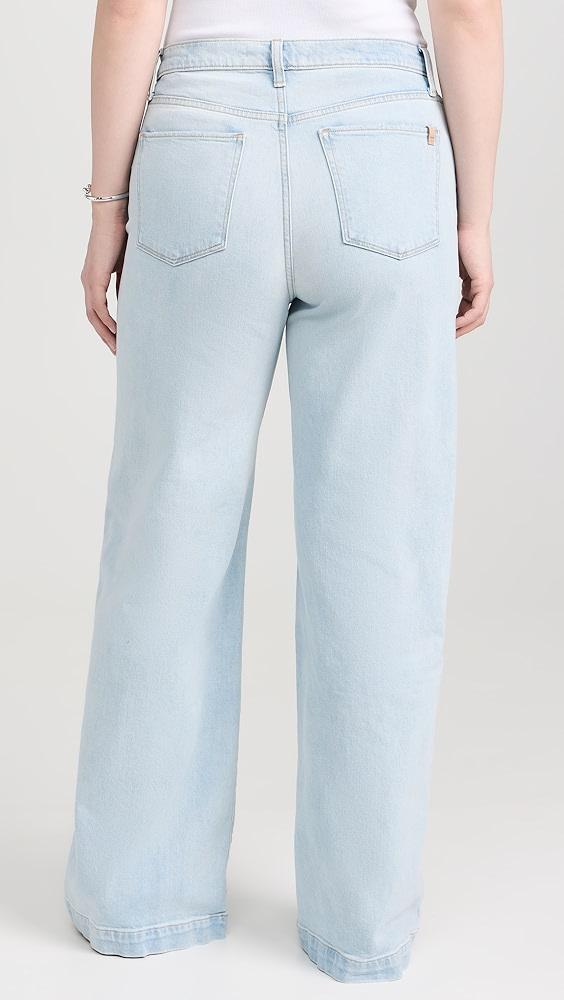 Joe's Jeans The Mia Wide Leg Trouser Hem Jeans | Shopbop Product Image